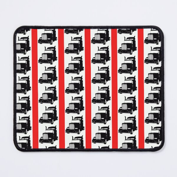 Item preview, Semi Truck Black Red Stripe designed and sold by The Hook Up Towing & Recovery.