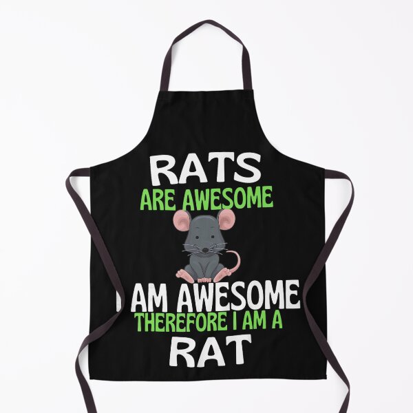 Item preview, Rats Are Awesome I Am Awesome Therefore I Am A Rat Pet Lover Rat Owner designed and sold by BrockmeyeSB.