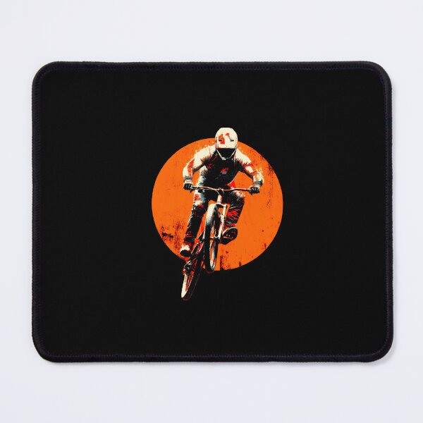 Item preview, Retro Mountain Bike Rider – Distressed MTB Cycling Design designed and sold by DBUniverse.