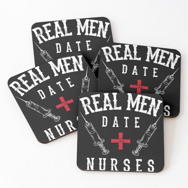 Item preview, Real Men Date Nurses Partner Relationship Healthcare Professional Appreciation Gift designed and sold by BrockmeyeSB.
