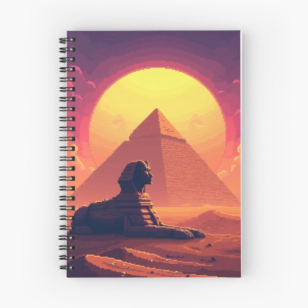 Item preview, Iconic Great Sphinx Retro Pixel Art designed and sold by grzezzz.