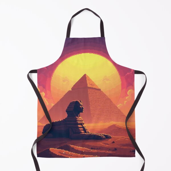 Item preview, Iconic Great Sphinx Retro Pixel Art designed and sold by grzezzz.