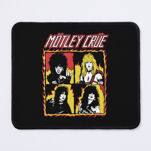 Item preview, Mötley Crüe Shout Devil Flames Portrait Design designed and sold by tayiberbesalan.