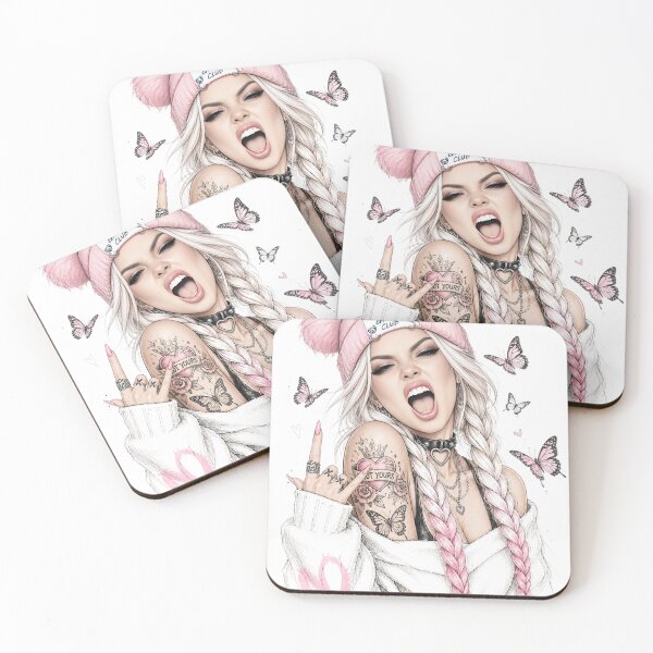 Item preview, Bad Girls Club  Rebel Pink Aesthetic designed and sold by Eiwaprints.