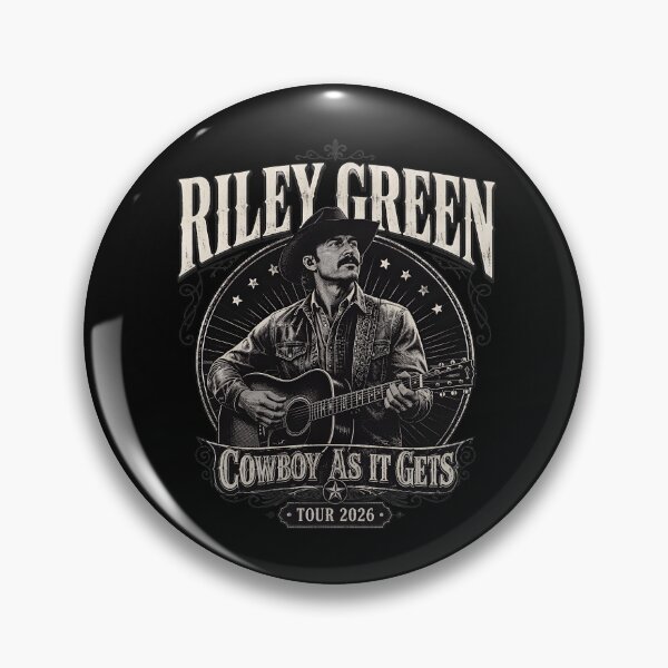 Item preview, Riley Green Cowboy As It Gets Tour 2026 designed and sold by PopArt-Potion.