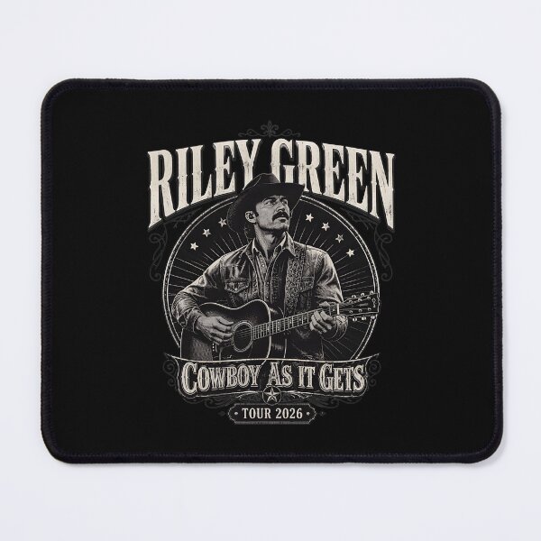 Item preview, Riley Green Cowboy As It Gets Tour 2026 designed and sold by PopArt-Potion.