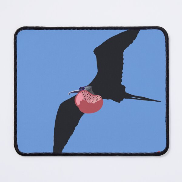 Item preview, Magnificent Frigatebird Flying designed and sold by TinaJostDesigns.