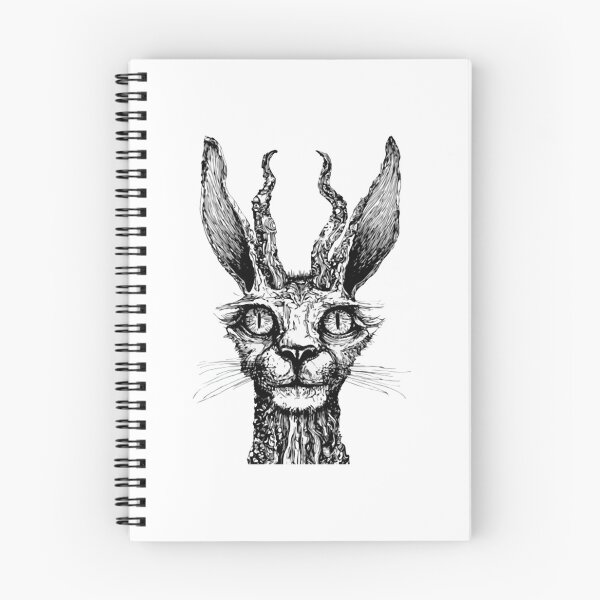 Item preview, Hollow Hare Spooky Gothic Horned Jackalope Graphic designed and sold by Blackthorn-ink.