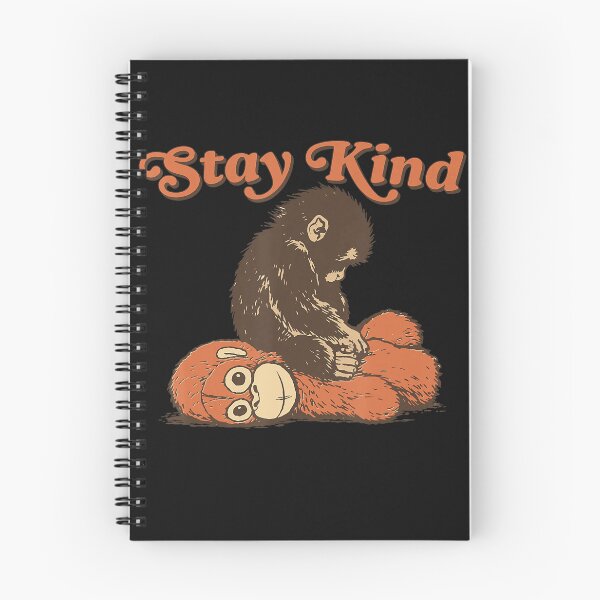 Item preview, Stay Kind Monkey Kindness Positive Message designed and sold by BrockmeyeSB.