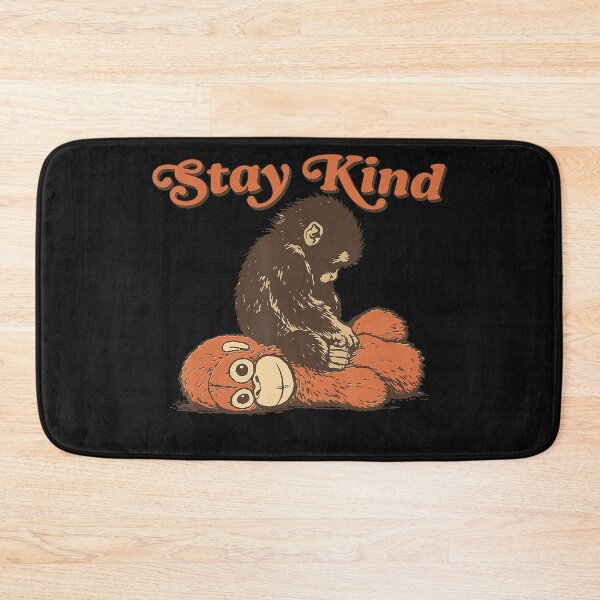 Item preview, Stay Kind Monkey Kindness Positive Message designed and sold by BrockmeyeSB.