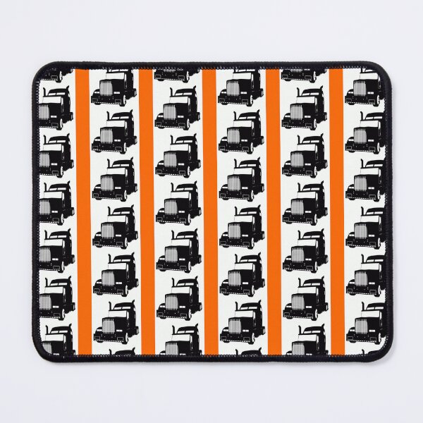 Item preview, Semi Truck Black Safety Orange Stripe designed and sold by The Hook Up Towing & Recovery.