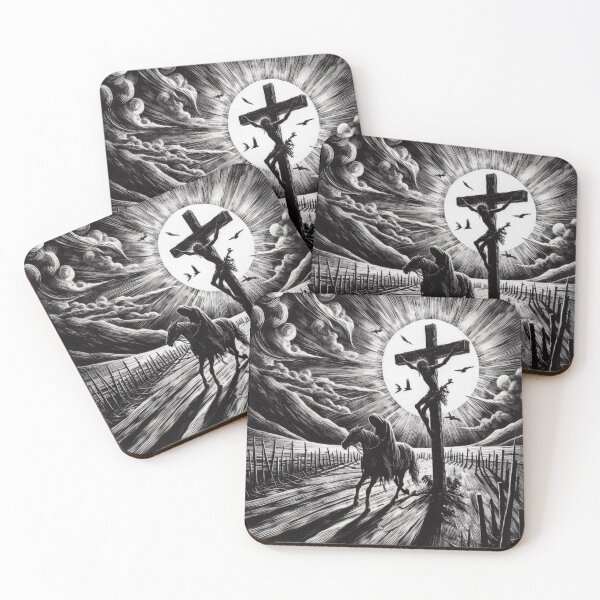 Item preview, Jesus on the Cross designed and sold by Artnovalty.redbubble.com.