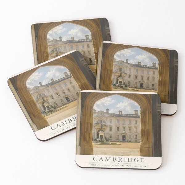 Item preview, Cambridge University Travel Poster | Historic England Fine Art Print designed and sold by Wandered North.