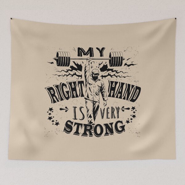 Item preview, Anatoly meme -My Right Hand is Very Strong I Am Sorry Can I Clean Here | Internet Fun Gym Prank Black  designed and sold by ZechJohnRB.