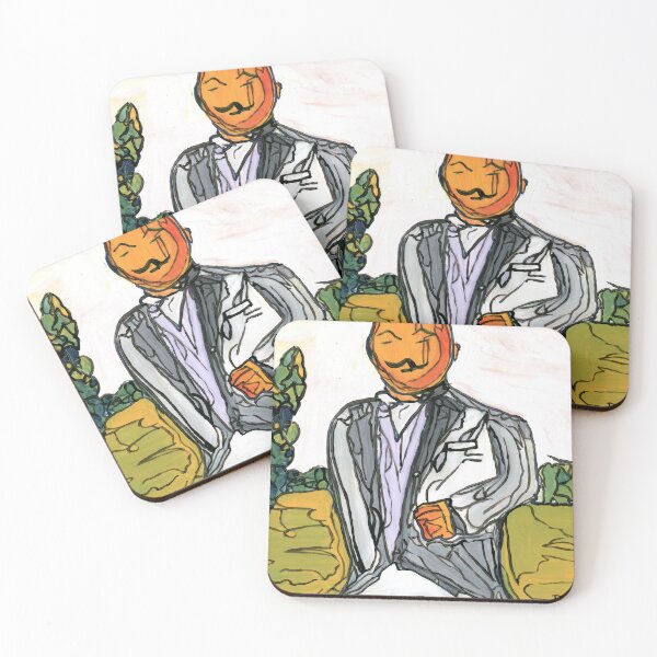 Item preview, Hercule Poirot – Detective Portrait by Dwaalhaas designed and sold by Dwaalhaas Applied Design.