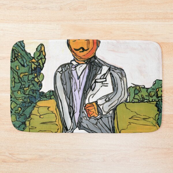 Item preview, Hercule Poirot – Detective Portrait by Dwaalhaas designed and sold by Dwaalhaas.com.