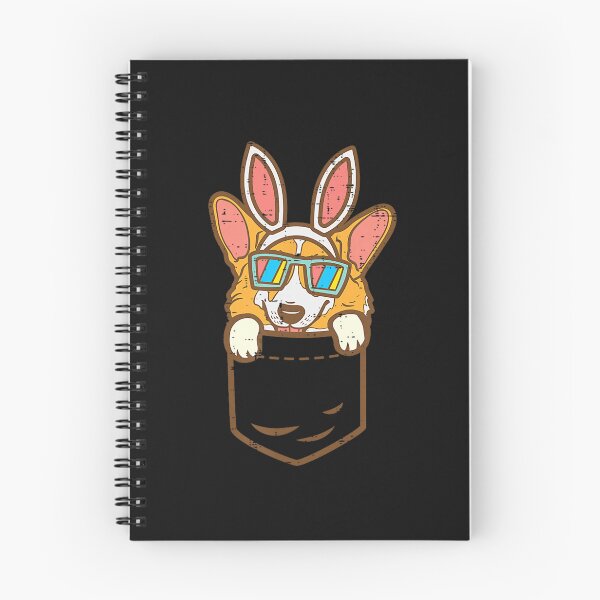 Item preview, Corgi Easter Bunny Pocket Dog Lover designed and sold by BrockmeyeSB.