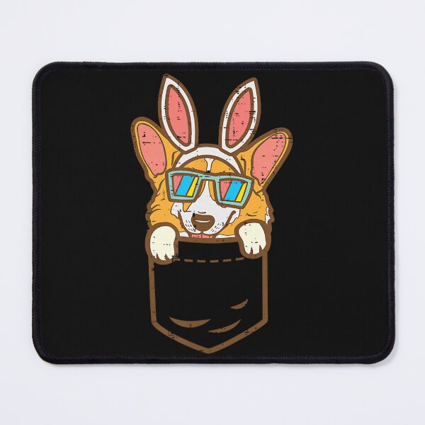 Item preview, Corgi Easter Bunny Pocket Dog Lover designed and sold by BrockmeyeSB.