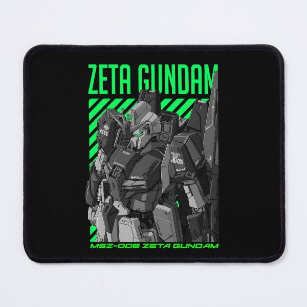 Item preview, MSZ-006 Zeta Gundam full colour black white neon VECTOR art designed and sold by sabartgunpla.