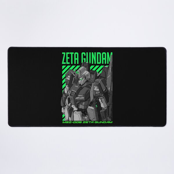Item preview, MSZ-006 Zeta Gundam full colour black white neon VECTOR art designed and sold by sabartgunpla.