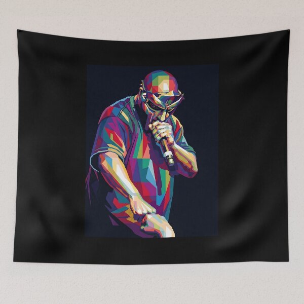 Item preview, Mf Doom Pop Art designed and sold by zaidanfr66.