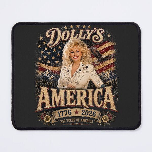 Item preview, Dolly Parton America 250 tribute Shirt – 1776 2026 Patriotic Cowgirl designed and sold by rygenr8.