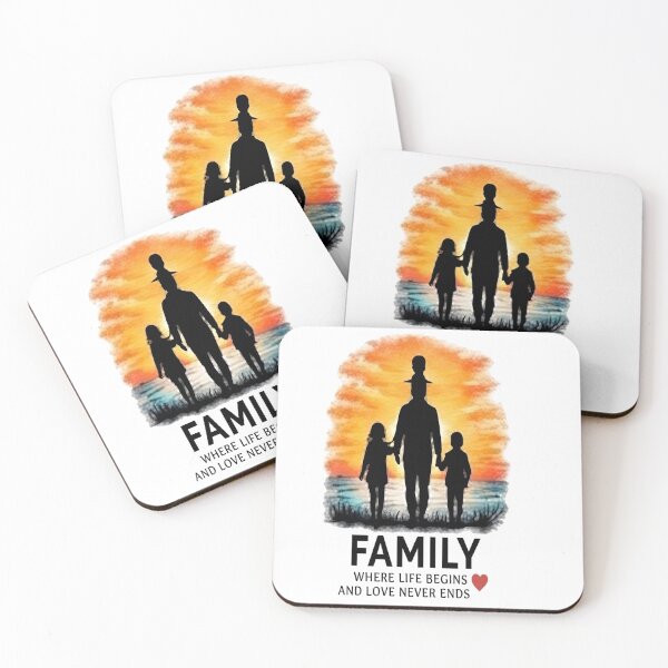 Item preview, Family Where Life Begins And Love Never Ends designed and sold by FABIOLA1970.