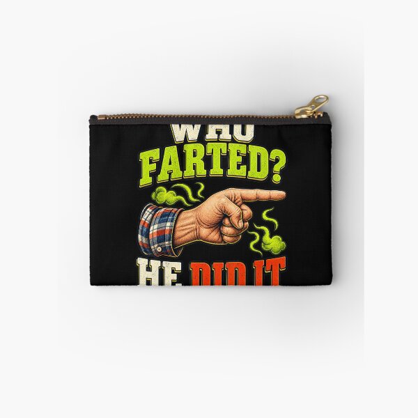 Item preview, Who Farted? He Did It Funny Fart Blame Humor designed and sold by BrockmeyeSB.