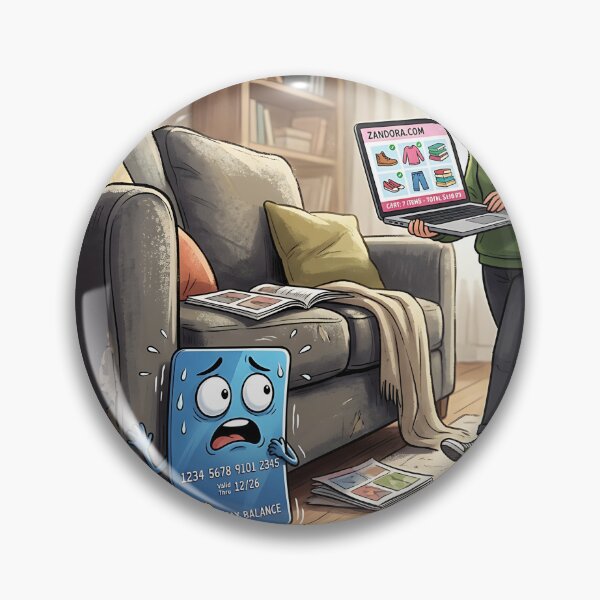 Item preview, Max Balance Credit Card Hiding Shopping Cart Humor designed and sold by Michaelragheb.