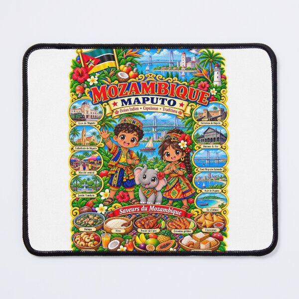 Item preview, Mozambique Maputo – Kawaii Trip, Indian Ocean and Flavors of Mozambique designed and sold by Cifi64.