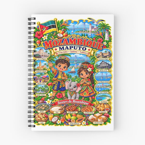 Item preview, Mozambique Maputo – Kawaii Trip, Indian Ocean and Flavors of Mozambique designed and sold by Cifi64.