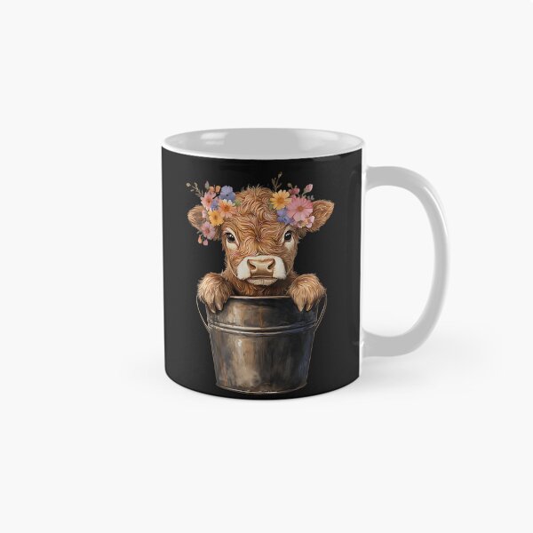 Item preview, Cute Baby Calf Flower Crown Farm Animal designed and sold by BrockmeyeSB.