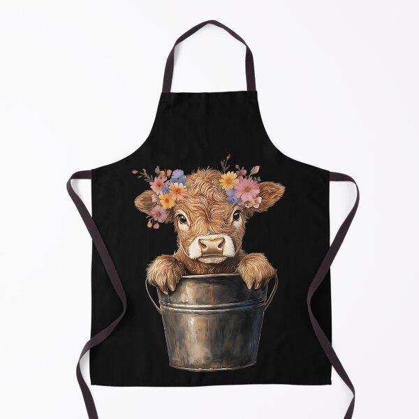 Item preview, Cute Baby Calf Flower Crown Farm Animal designed and sold by BrockmeyeSB.