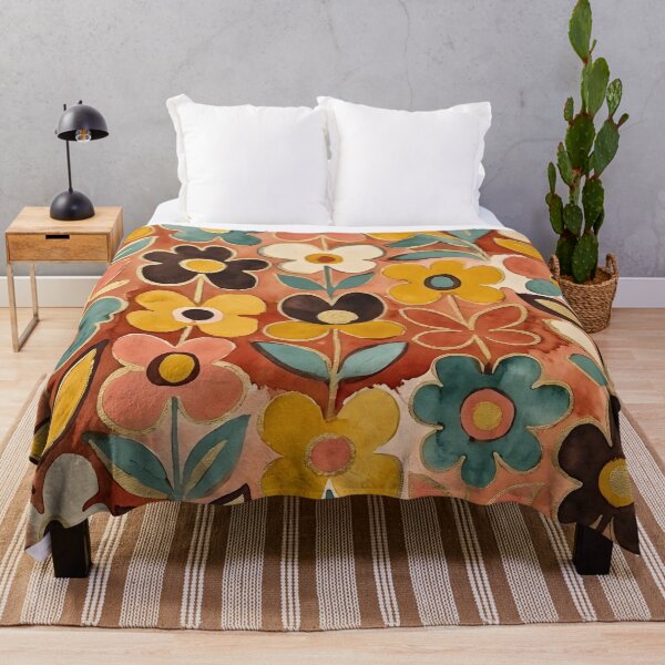 Item preview, Retro Floral designed and sold by GraphicsClub.