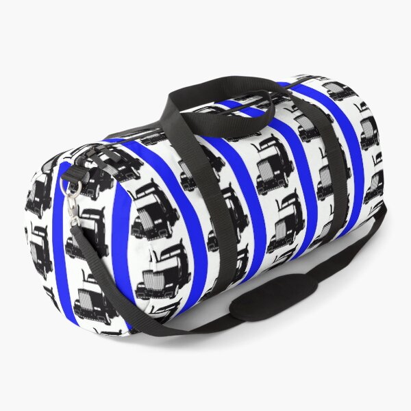 Item preview, Semi Truck Safety Blue Stripe designed and sold by The Hook Up Towing & Recovery.