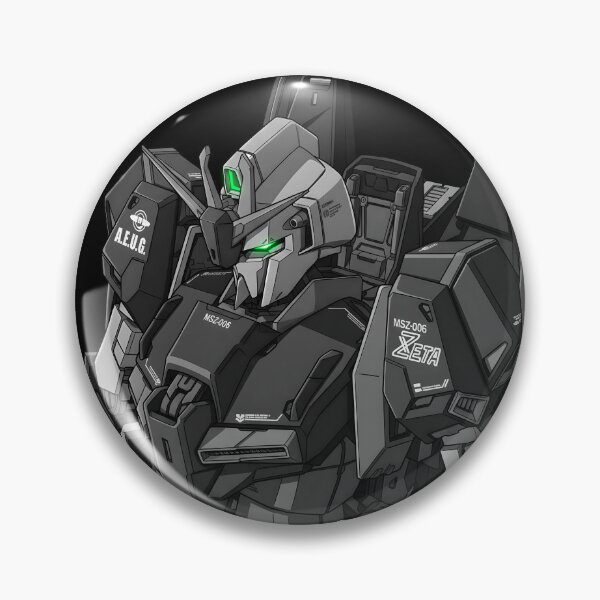 Item preview, MSZ-006 Zeta Gundam full colour black white VECTOR art illustration mecha clean design designed and sold by sabartgunpla.