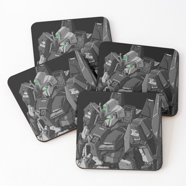 Item preview, MSZ-006 Zeta Gundam full colour black white VECTOR art illustration mecha clean design designed and sold by sabartgunpla.