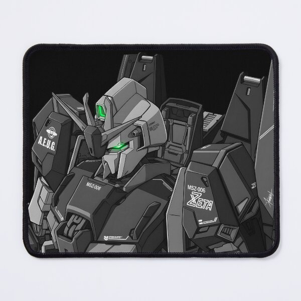 Item preview, MSZ-006 Zeta Gundam full colour black white VECTOR art illustration mecha clean design designed and sold by sabartgunpla.
