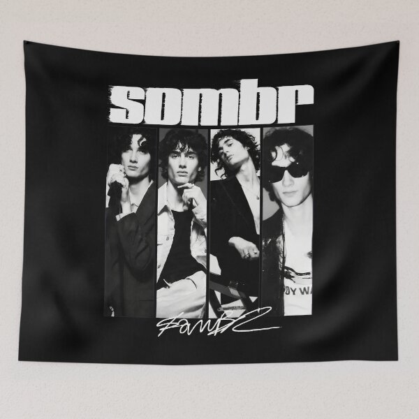 Item preview, SOMBRR Band Collage Black White designed and sold by namibambam.