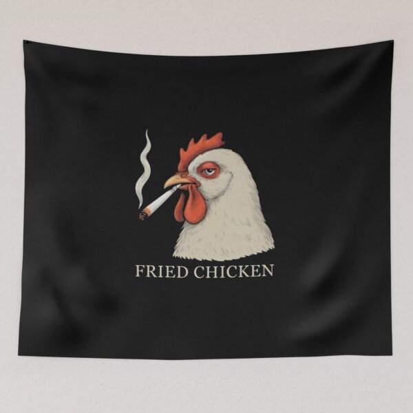 Item preview, Fried Chicken Funny 420 Chicken Retro Y2K Graphic designed and sold by roartusa.