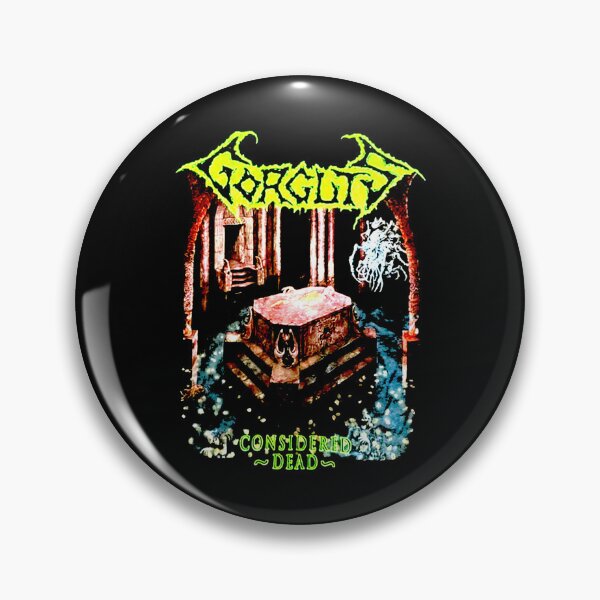 Item preview, Green Yellow Typography Death Metal Silhouette designed and sold by DeadTired666.