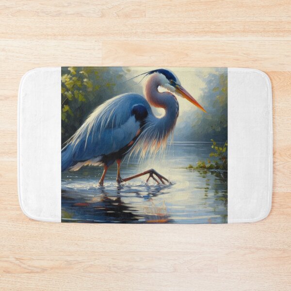 Item preview, Blue Heron designed and sold by Artnovalty.redbubble.com.