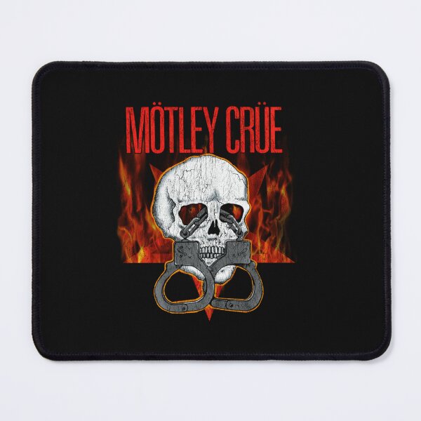 Item preview, Mötley Crüe Skull Flames Metal Design designed and sold by tayiberbesalan.