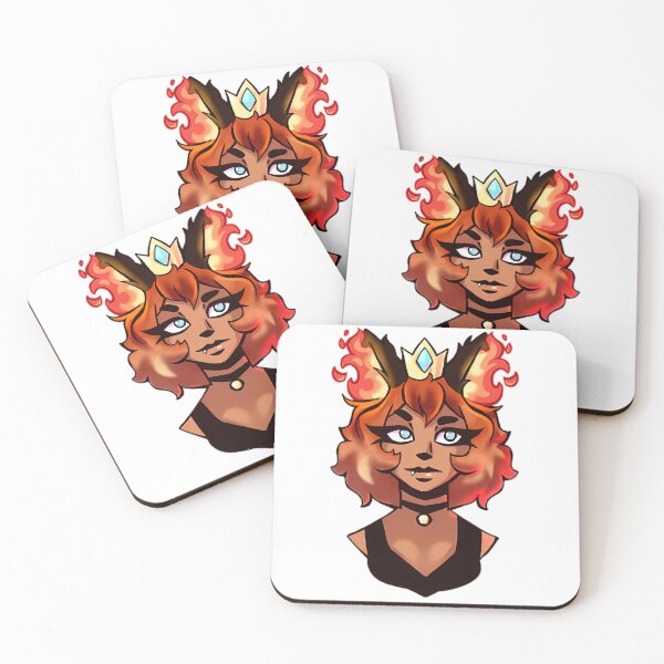 Item preview, Fire Fox Queen Fantasy Character Illustration designed and sold by arlenjamesvexun.
