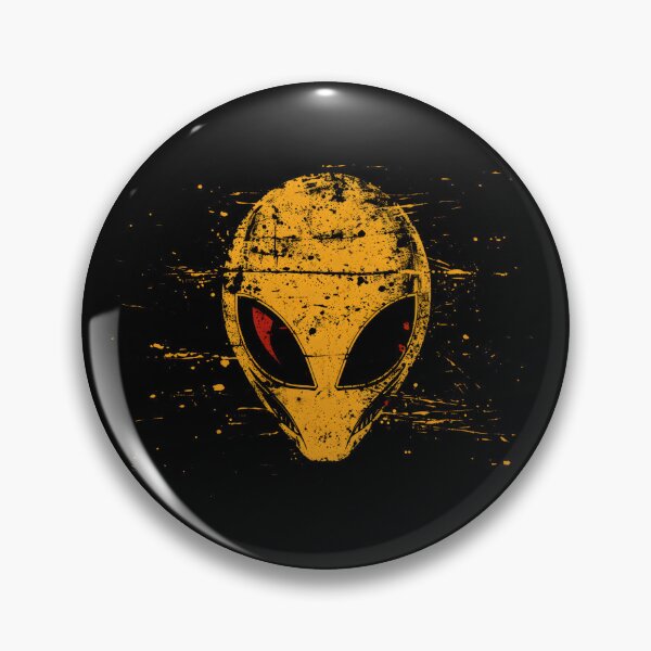 Item preview, Retro Alien – Distressed Extraterrestrial Grunge Design designed and sold by DBUniverse.