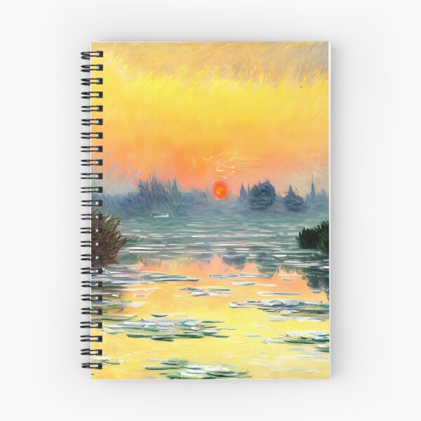Item preview, Sunset on the Seine in Winter designed and sold by artdesignsnow.