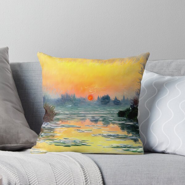 Item preview, Sunset on the Seine in Winter designed and sold by artdesignsnow.