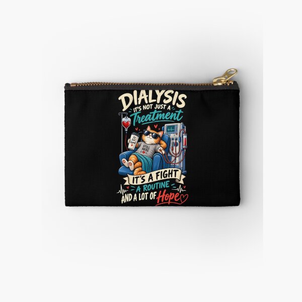 Item preview, Dialysis Treatment Cat – A Fight, A Routine, A Lot of Hope designed and sold by SidTastic .