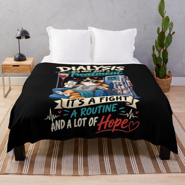 Item preview, Dialysis Treatment Cat – A Fight, A Routine, A Lot of Hope designed and sold by SidTastic .