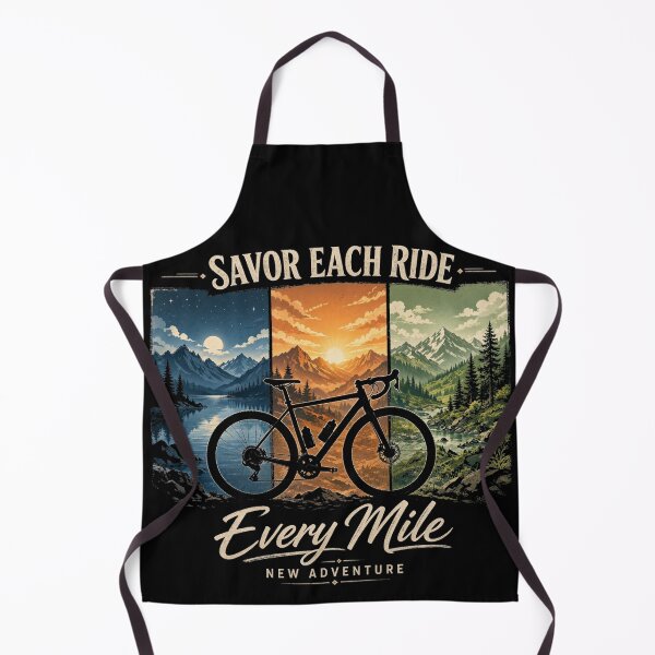 Item preview, Savor Each Ride Every Mile New Bicycle Adventure designed and sold by CF_VintageDesign.